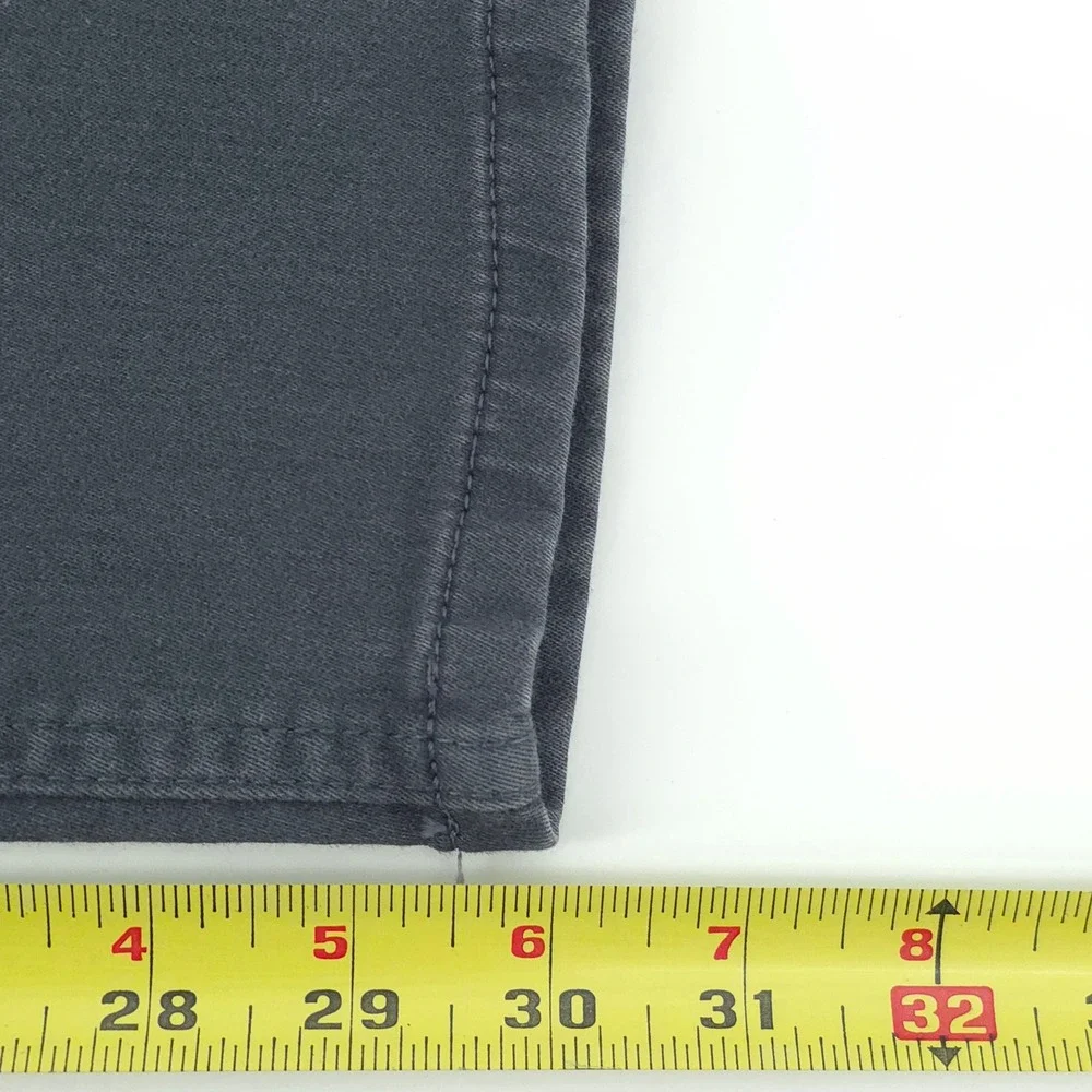 Banana Republic Traveler Men Skinny Pants 40x32 Gray Stretch Casual